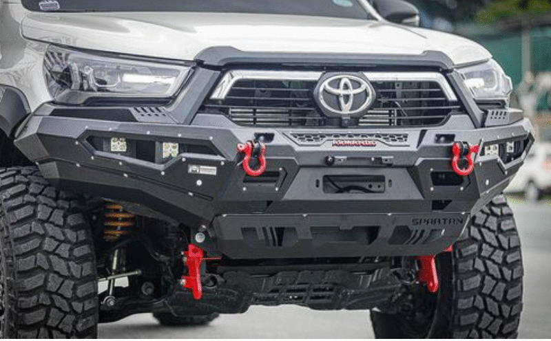 Toyota Revo 2021+ Spartan Armando front steel bumper