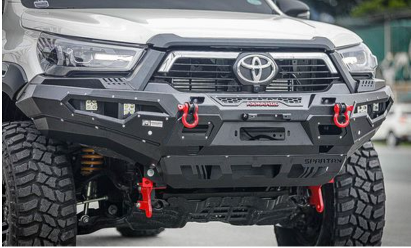 Toyota Revo 2021+ Spartan Armando front steel bumper