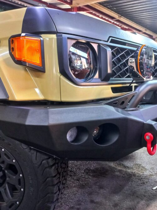 LANDCRUISER 70 79 SERIES 2024 MCC LOW PROFILE FRONT BUMPER