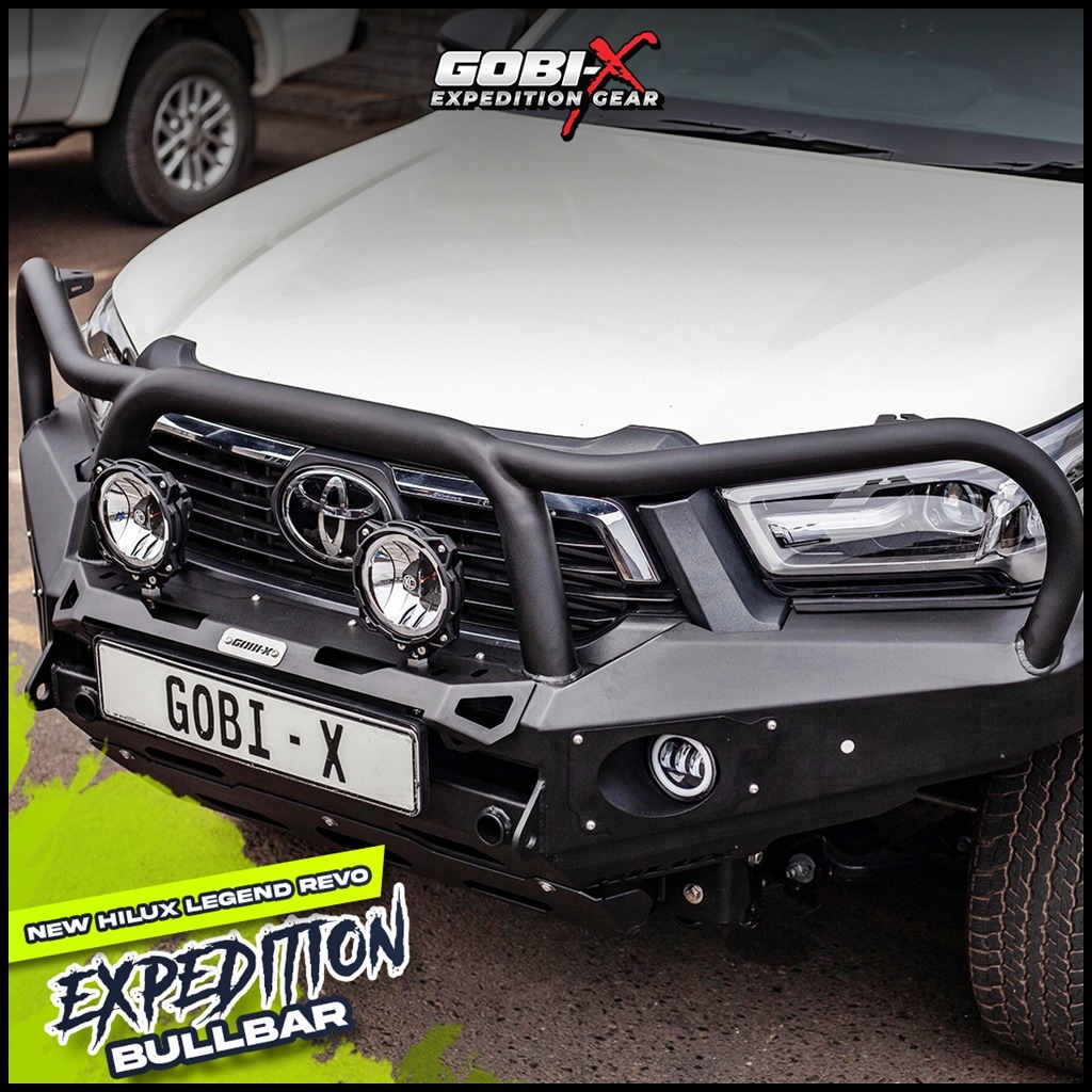 Hilux 2021+ Gobix Front bumper with hoops - Image 5