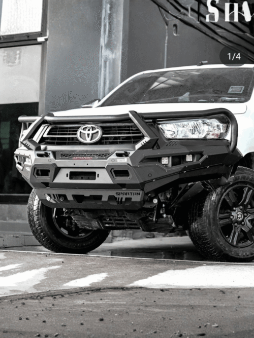Hilux Gd6 2021+ Armando front bumper with hoops