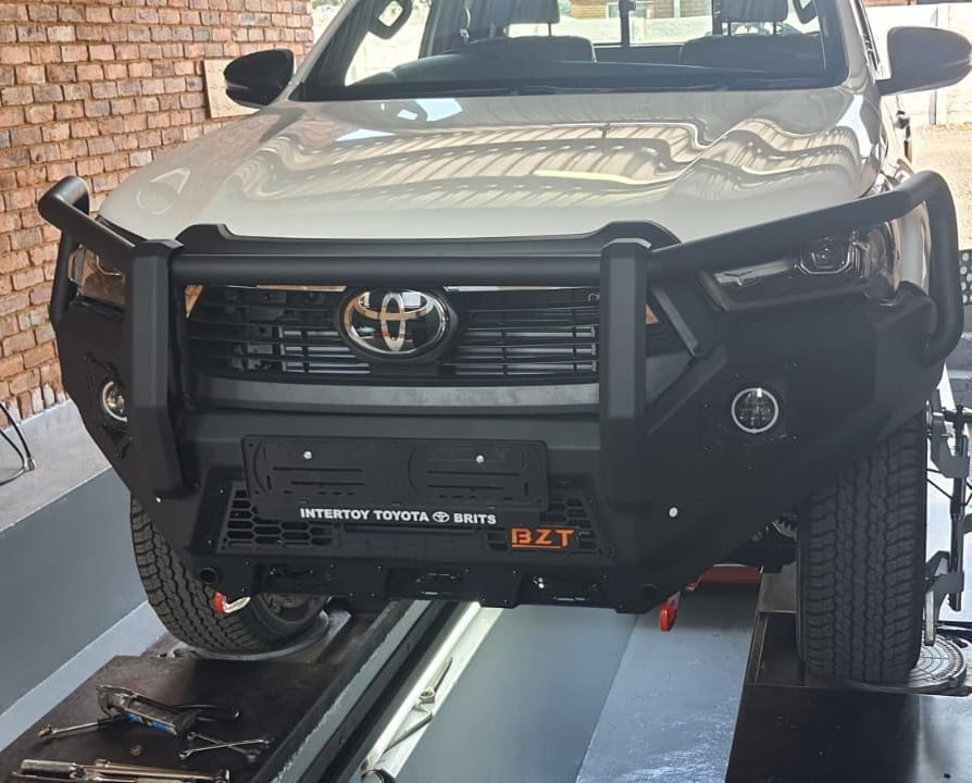 Toyota Hilux Legend 2021 Onwards BZT X-Series Front Bumper (With Pipes) - Image 3