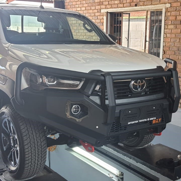 Toyota Hilux Legend 2021 Onwards BZT X-Series Front Bumper (With Pipes)