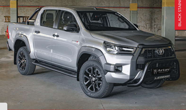 Hilux 2016+ black nudgebar