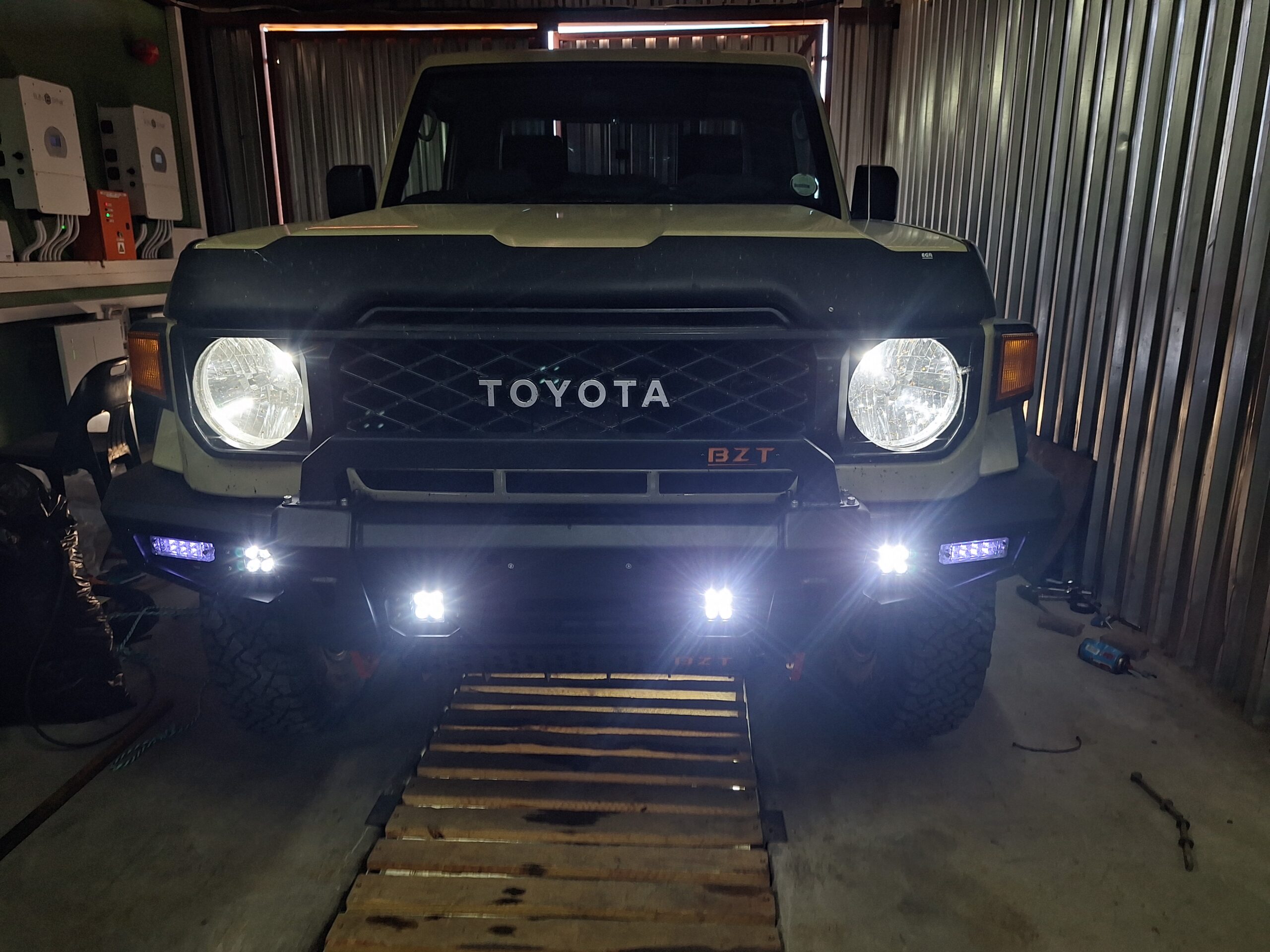 Land Cruiser 79 Front bumper BZT low Profile - Image 2