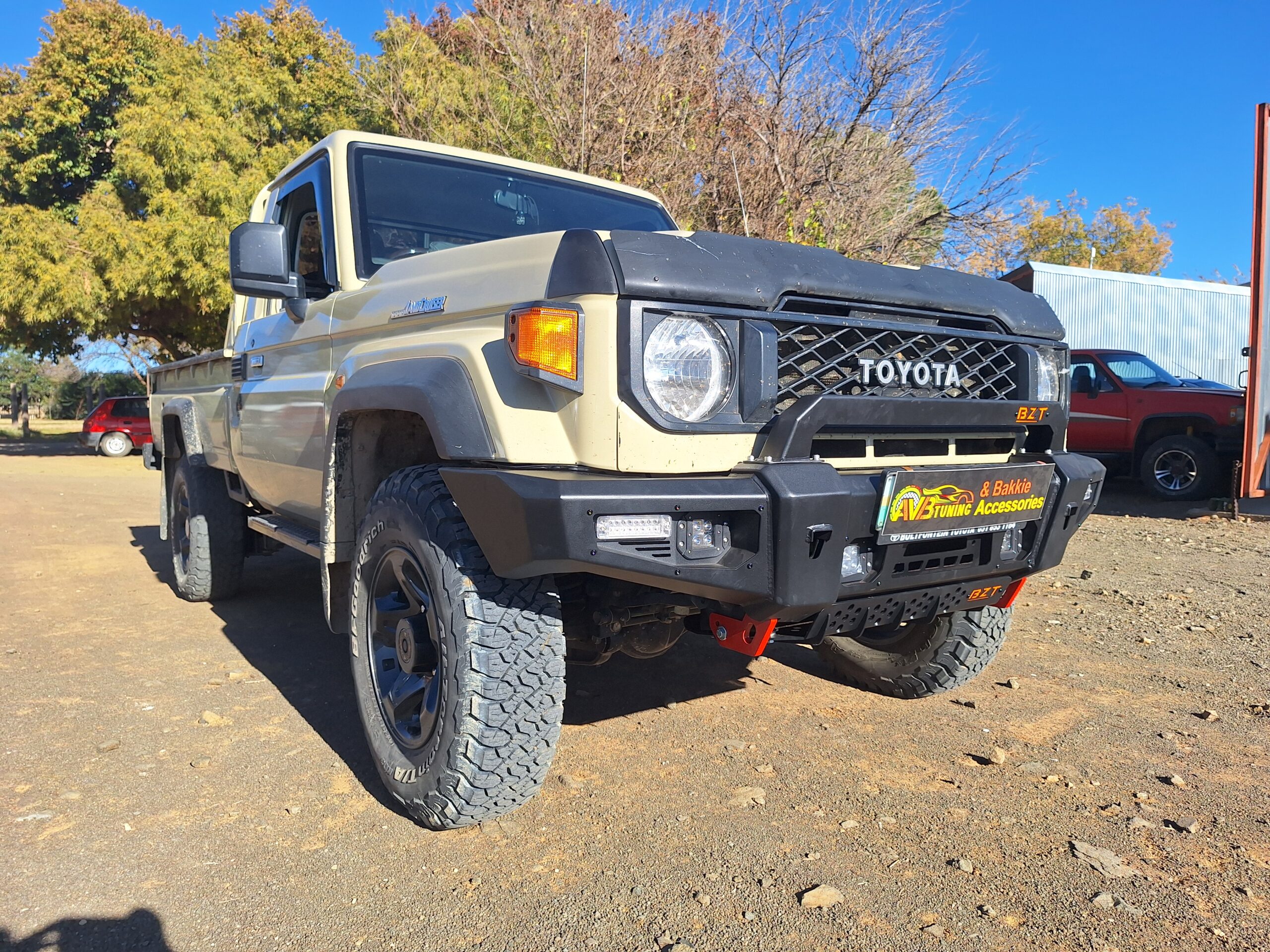 Land Cruiser 79 Front bumper BZT low Profile - Image 3