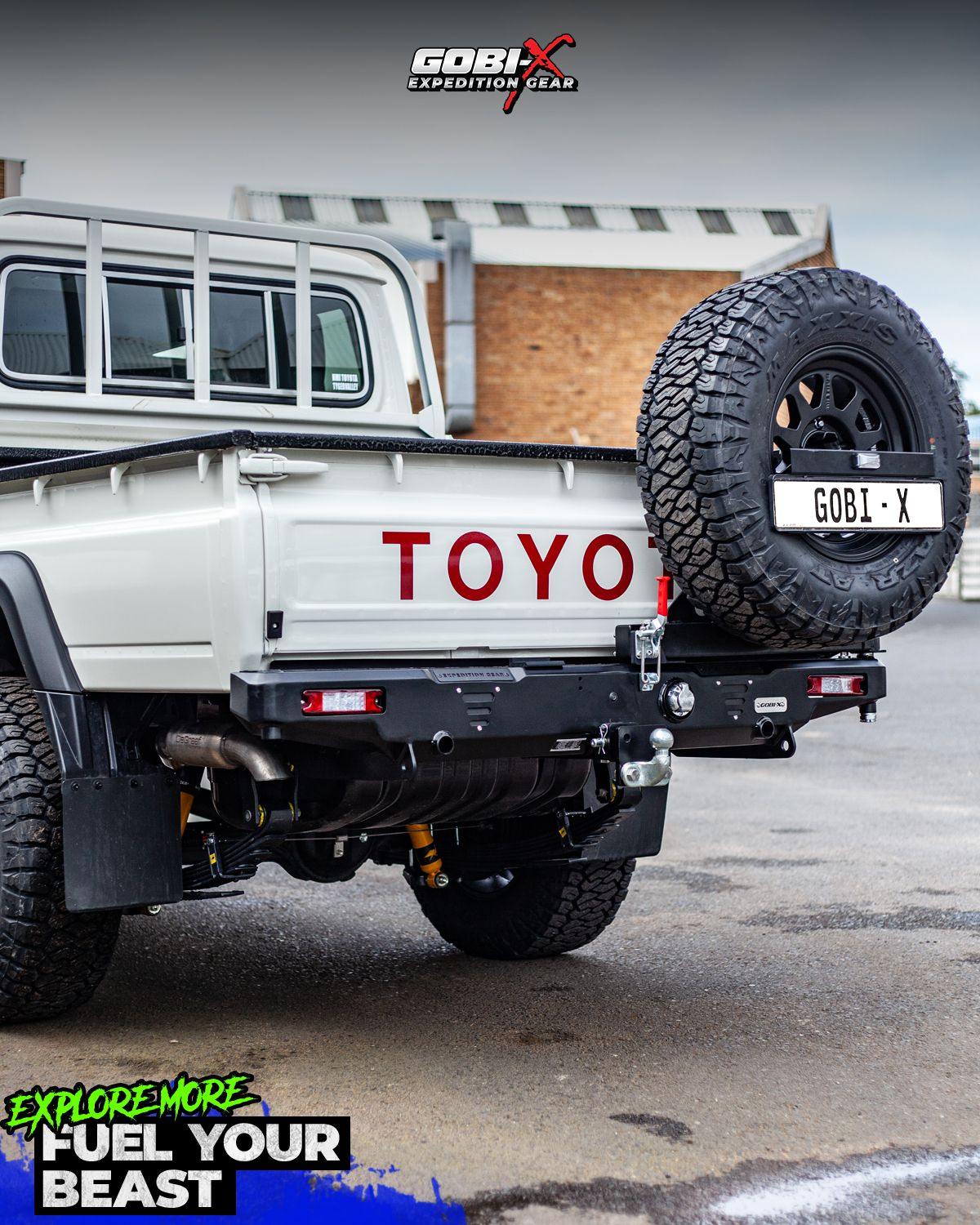 Land Cruiser Gobi-X Premium Rear Bumper (Carrier Compatible)