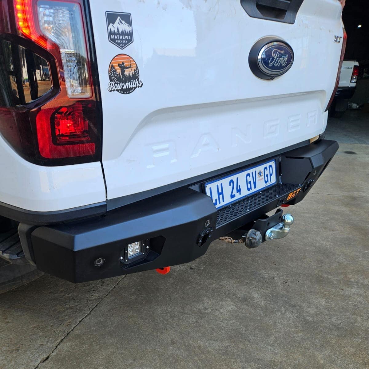 Ford Ranger 2023+ Rear Replacement Bumper - BZT - Image 2