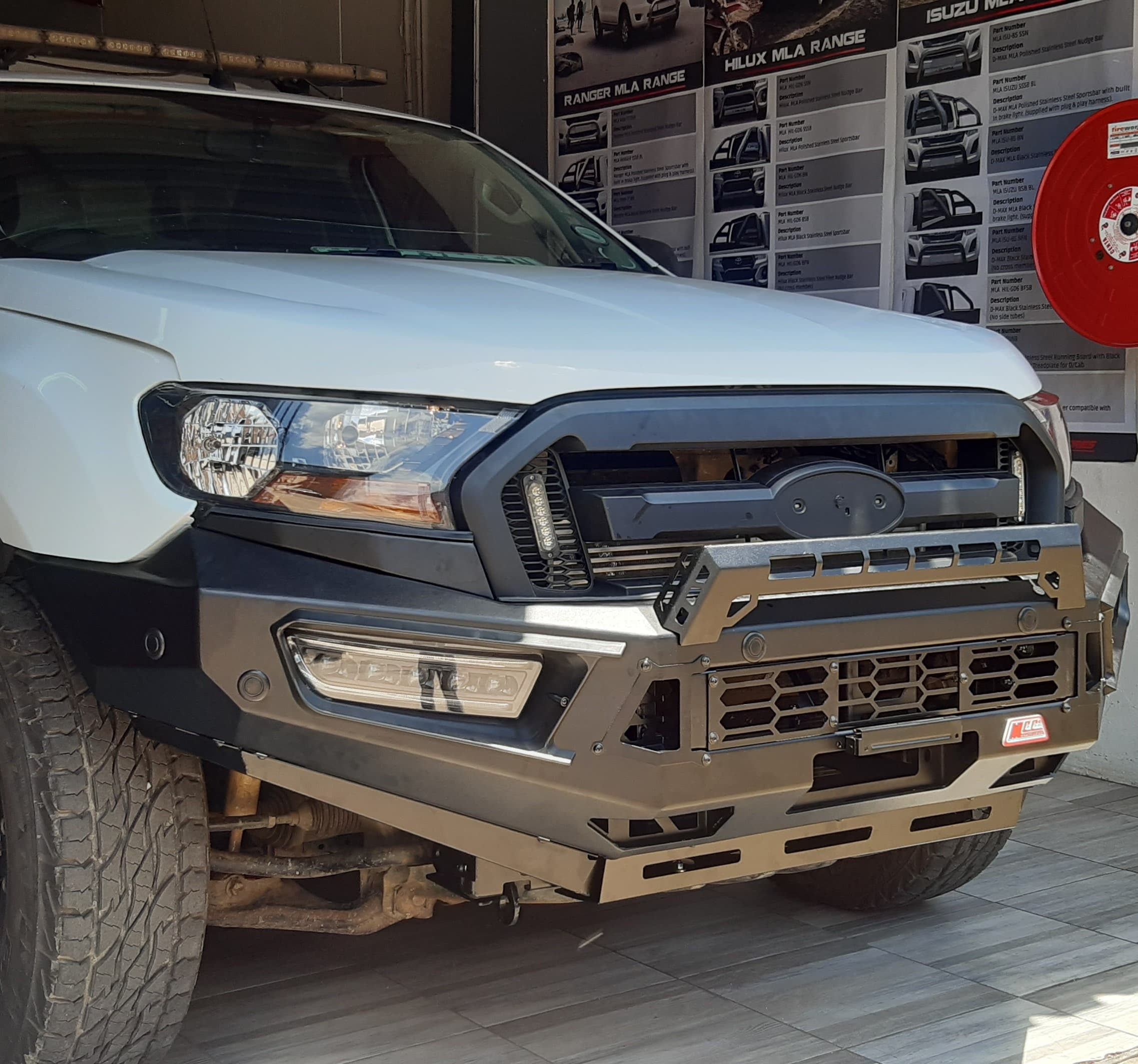 Ford Ranger 2016 - 2019 Front Bumper - MCC 4x4 (Pegasus / Low Profile) - Image 2
