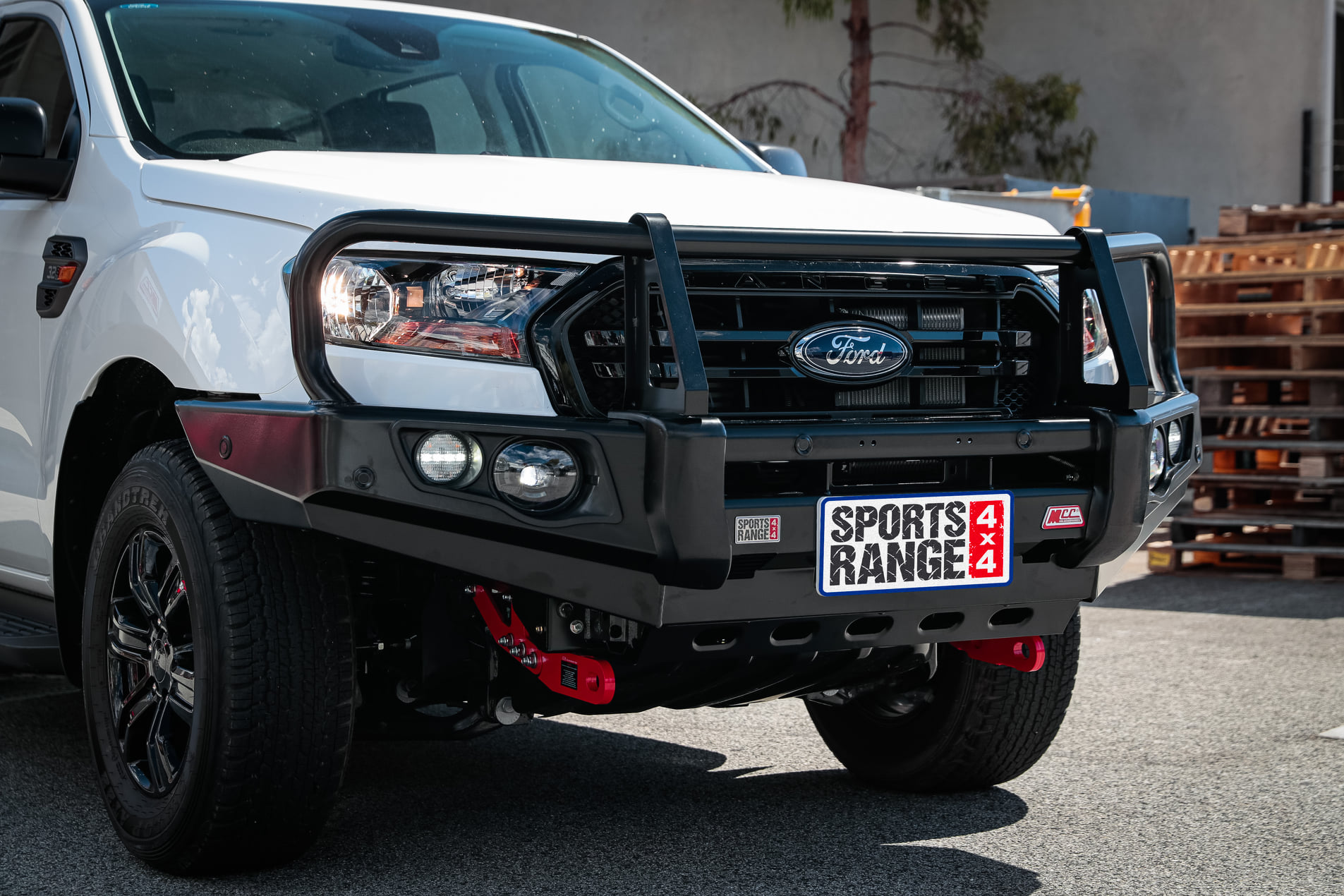 Ford Ranger 2016 - 2019 Front Bumper - MCC 4x4 (Post Type / High Profile) - Image 2