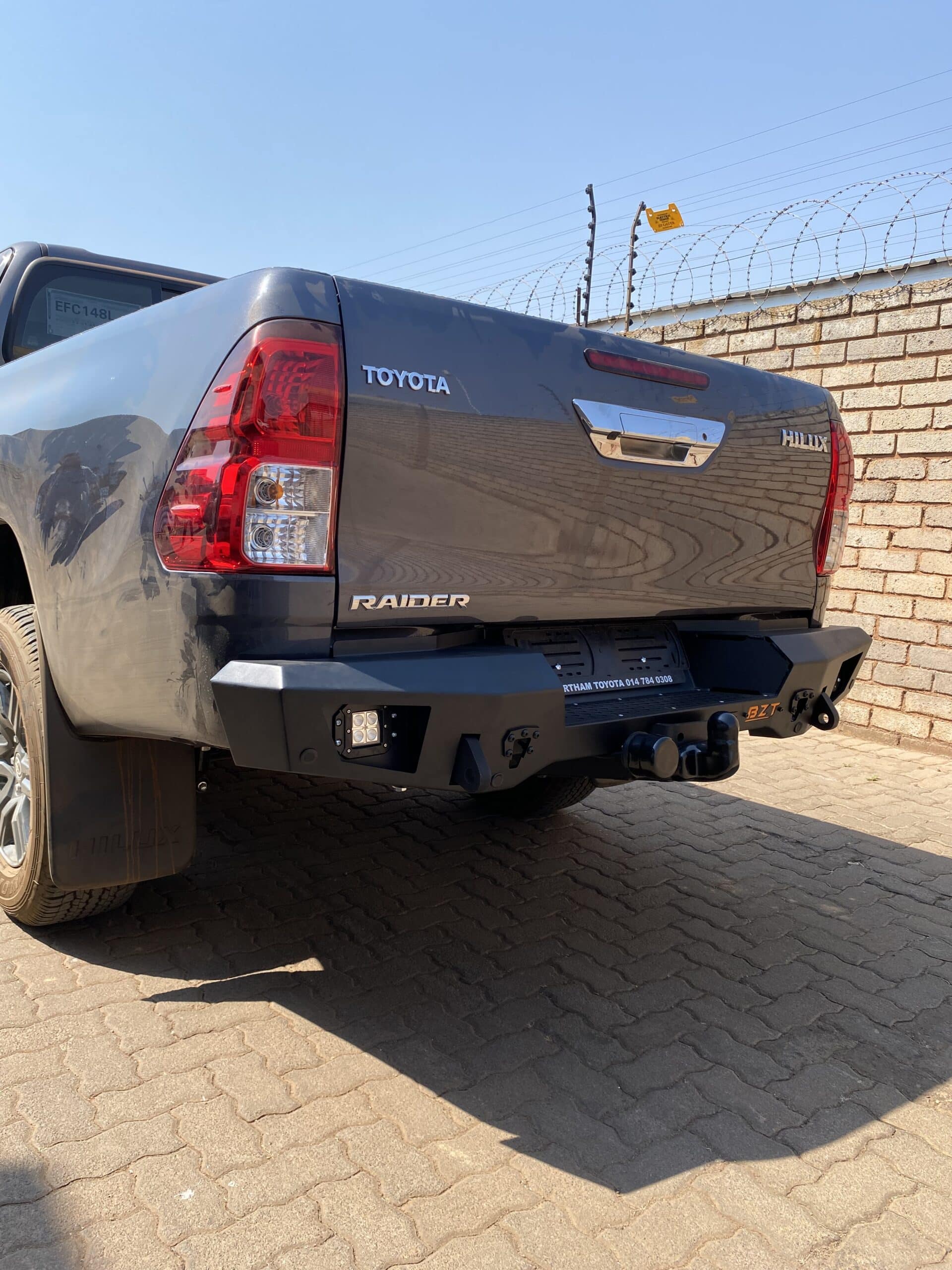Hilux Revo 2016 - 2026 Rear Bumper - BZT - Image 3