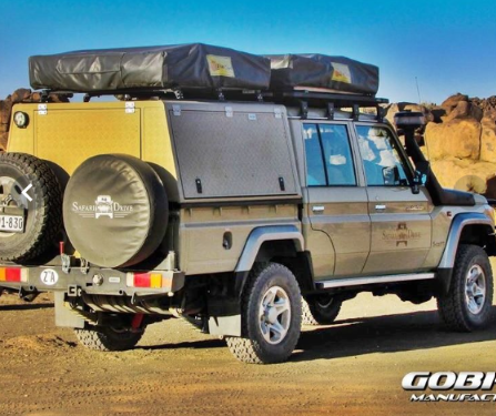 Land Cruiser Gobix Standard rear with sparewheel carier. - Image 3