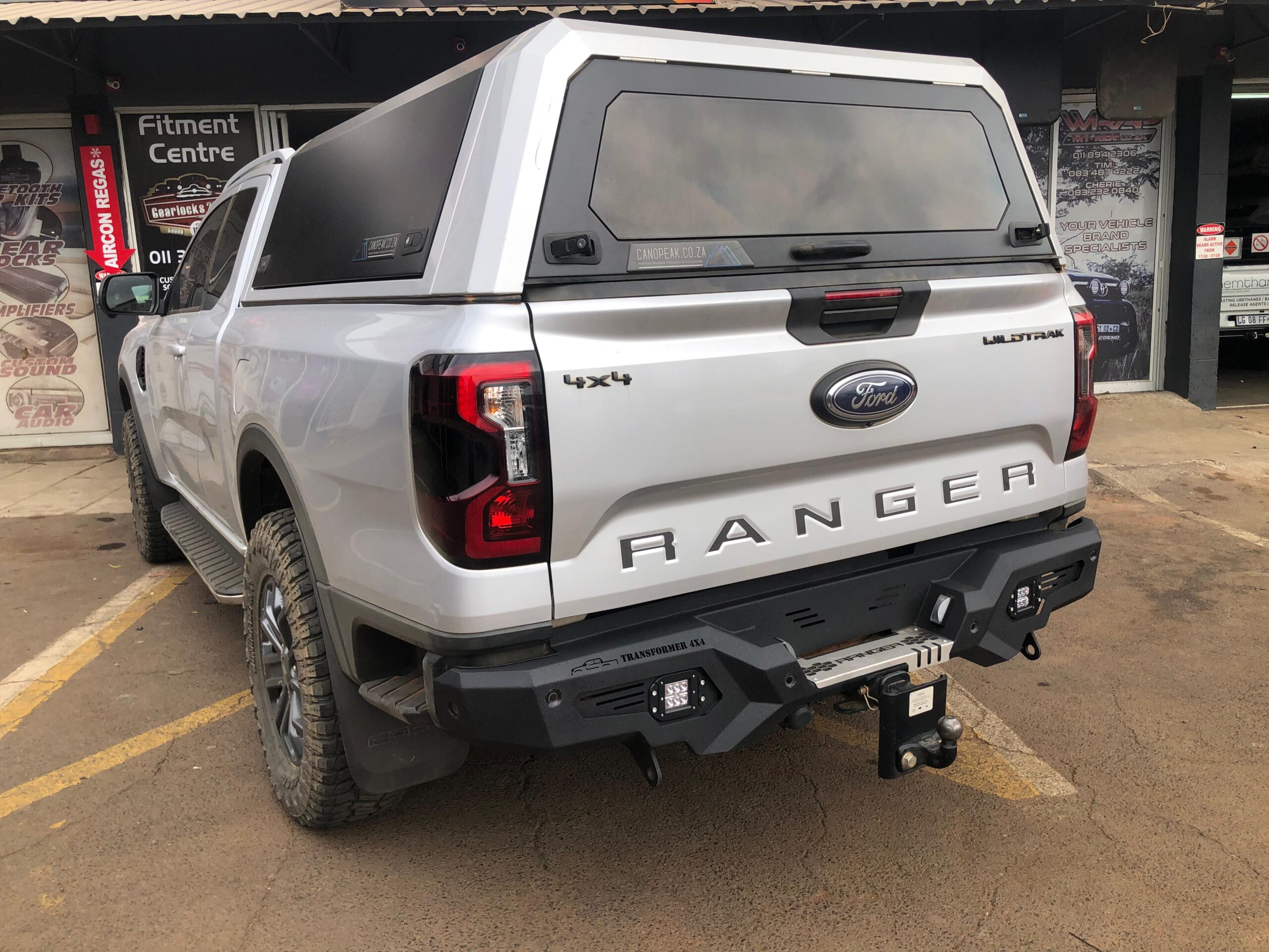 Ford Ranger 2023+ Rear Replacement Bumper - dominator