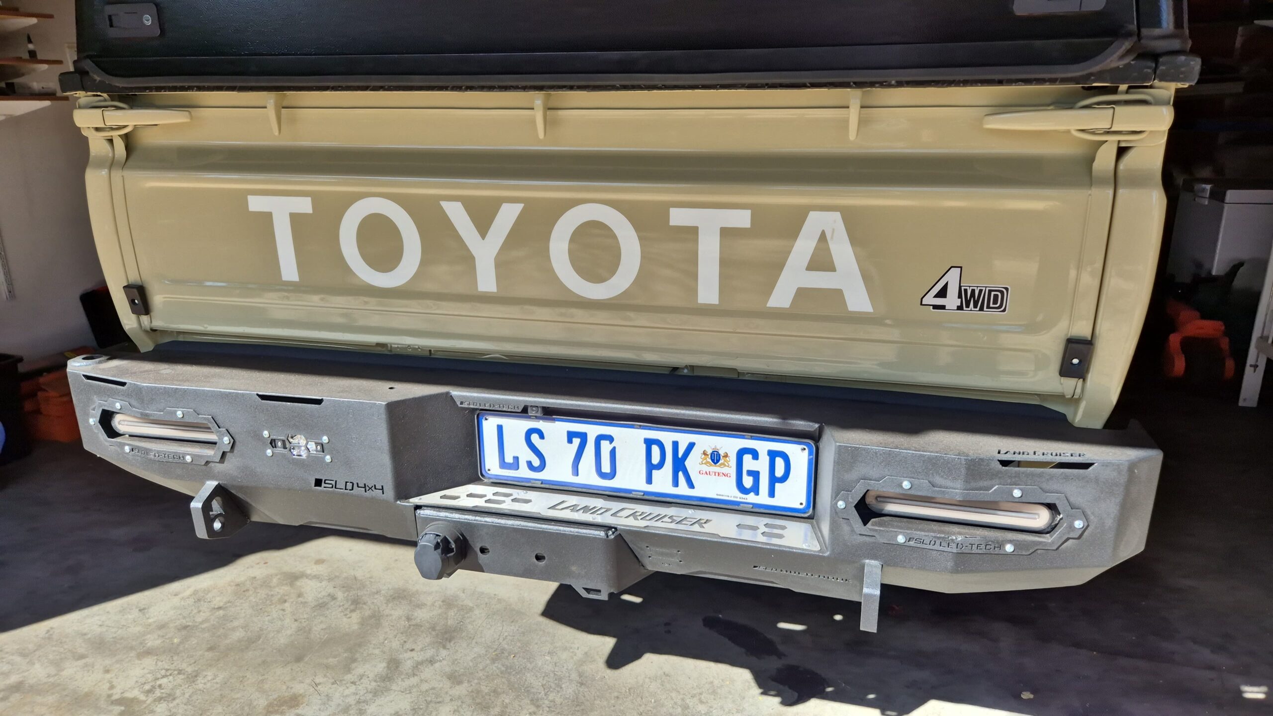 Land Cruiser - Solied 4x4 rear bumper - Image 3